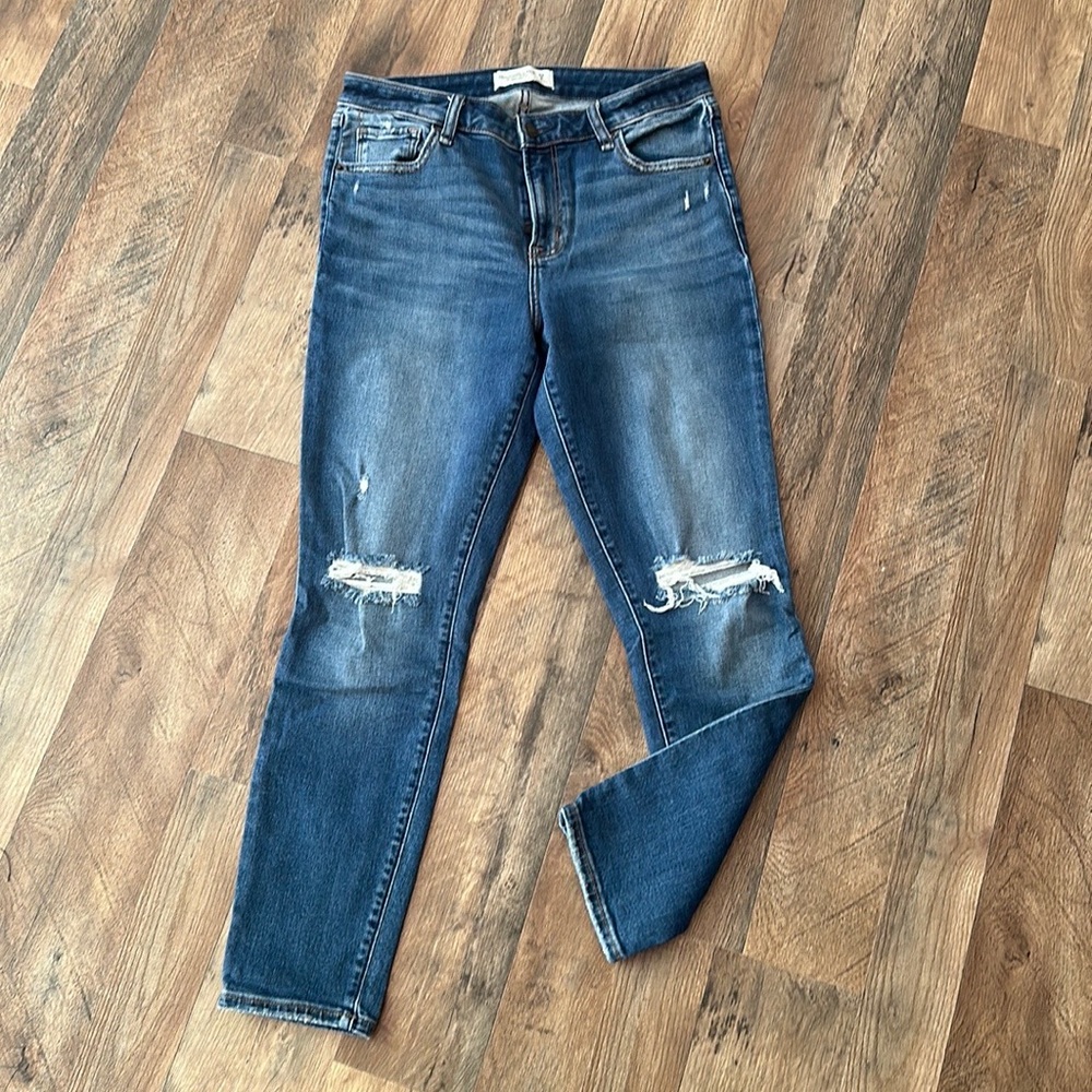 A&F midrise skinny jean